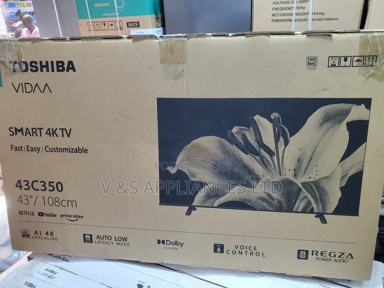 43 Uhd Toshiba
