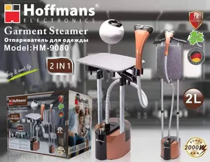 Hoffmans Hm-9080 2-in-1 Garment Steamer Red