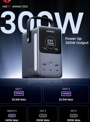 Ugreen 300w 48000mah Power Bank With Smart Digital Display