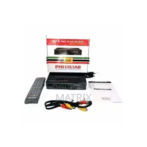 Phelistar High Quality Digital Free to Air Decoder -Black