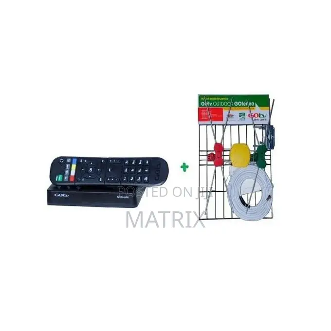 Gotv Full Kit- Decoder And Antenna