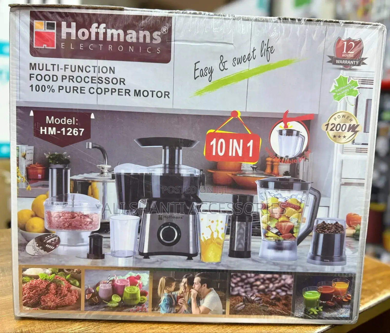 Food Processor 10 in 1 Hoffman Blender
