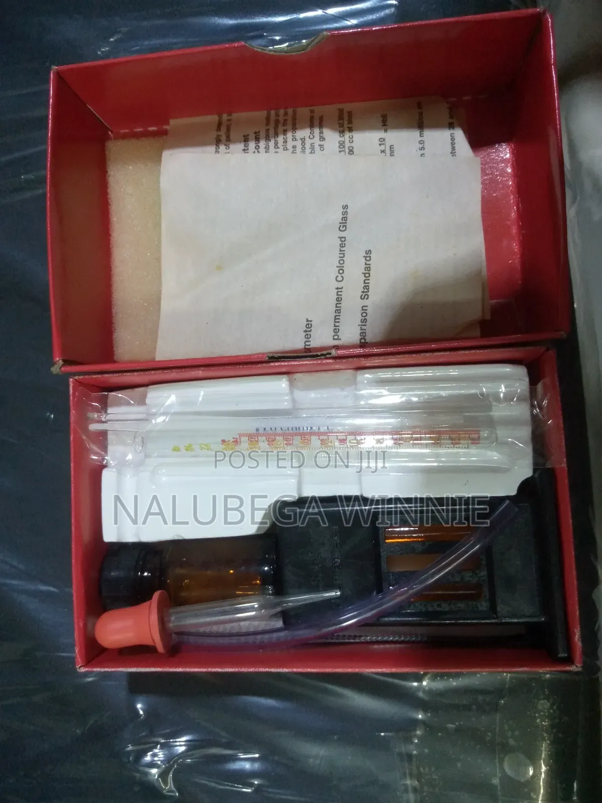 Sahlis Apparatus, Hemoglobin Meter