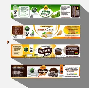 Product Stickers and Labels in Uganda – Custom Printing