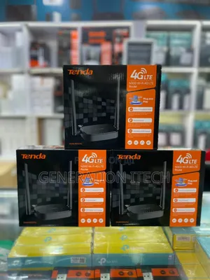 Tenda 4g Router -N300 Supports All Networks