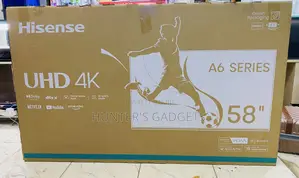 Hisense 58-Inch Smart Uhd Digital Satellite Frameless Dolby Vision
