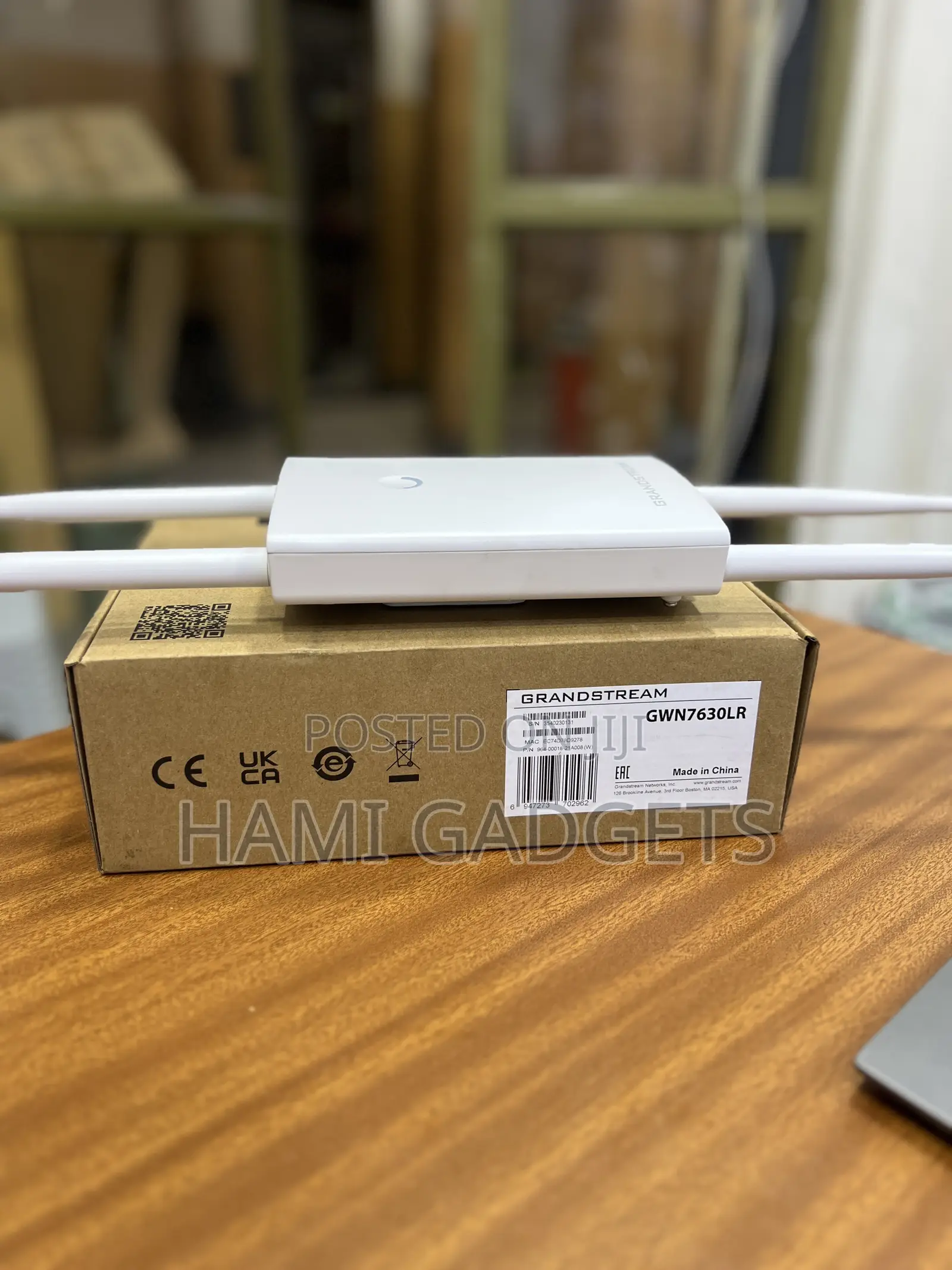Grandsteam Wireless Access Point Wifi6 Gwn7630lr
