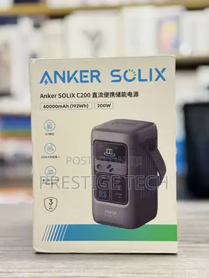 Anker Solix C200 60,000mah 200w Power Bank Station