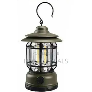 Nordic Camping Lantern  Rechargeable Forest Lamp -multicolor