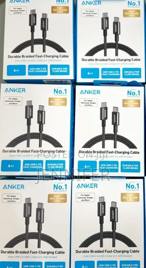 Anker C to C Durable Braided Fast Charging Cable