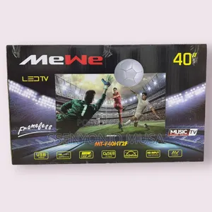 Mewe 40" Digital Frameless Tv With Free to Air Decoder