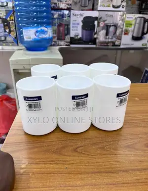 6 Pieces Luminac White Cups