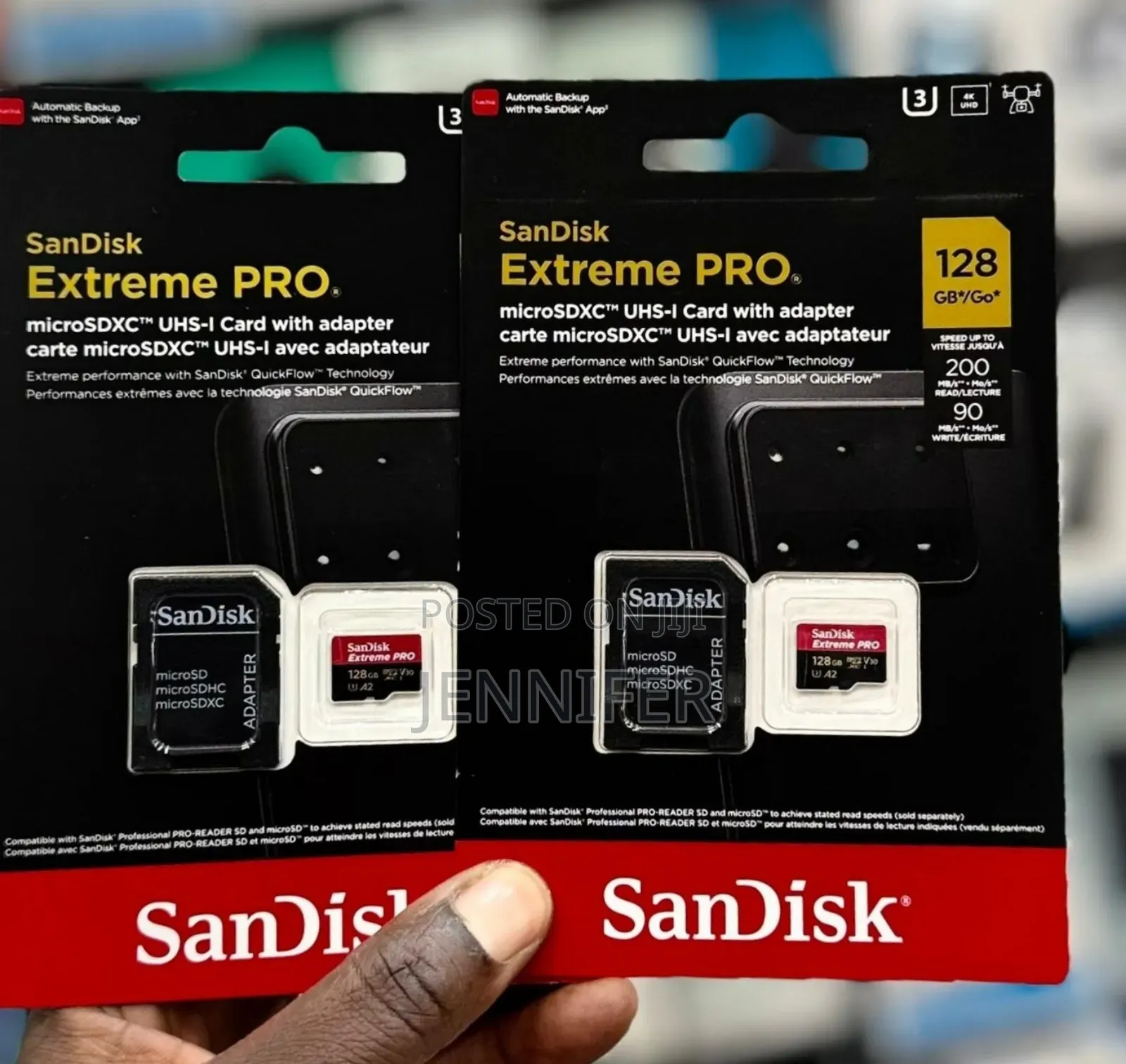 Sandisk Extreme Pro Microsdxc Uhs-I Memory Card 128gb