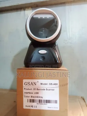 Table Bar Code Scanner