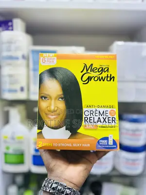 Mega Growth Super 6 Salon Pack Anti Damage No Lye Creme Relaxer