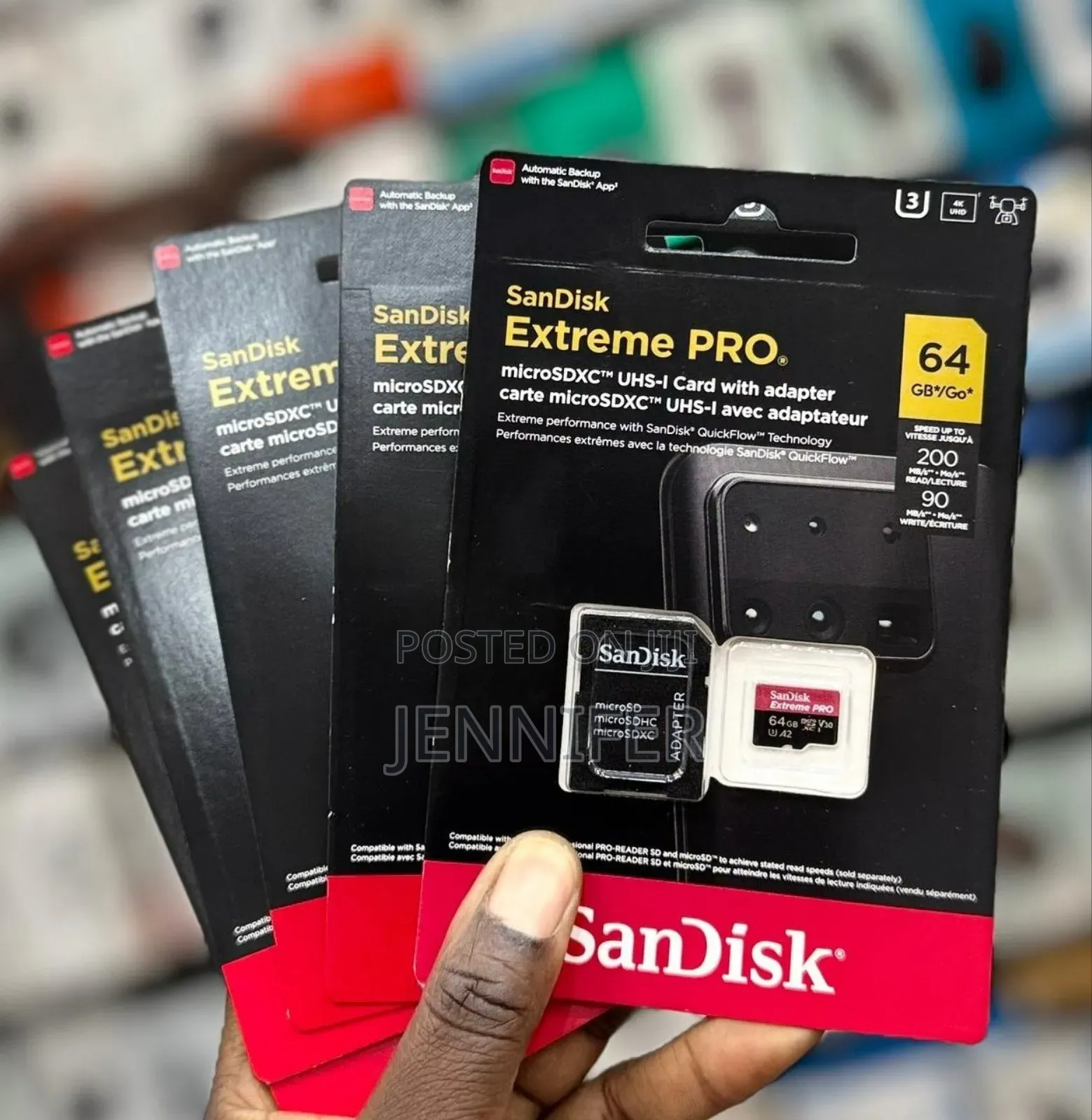 Sandisk Extreme Pro Microsdxc Uhs-I Memory Cards 64gb