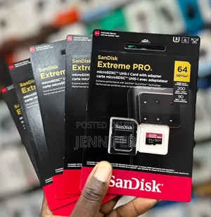 Sandisk Extreme Pro Microsdxc Uhs-I Memory Cards 64gb