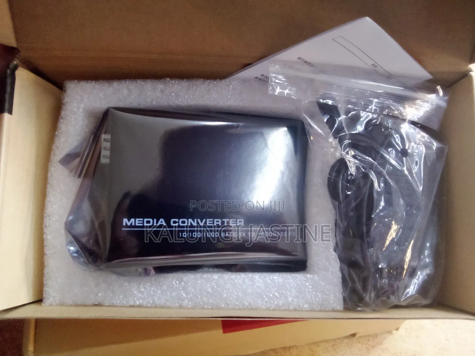 Fiber Media Converter With SFP Ports