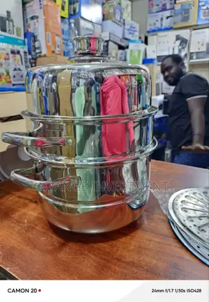 Food Steamer. Aluminium Food Steamer.