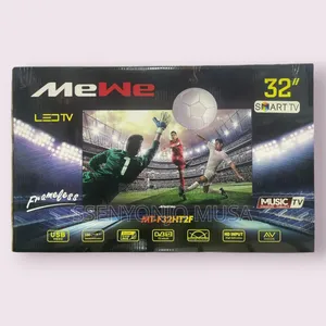 Mewe 32" Smart Tv - Frameless Design With Usb Video Play and Inbuilt.