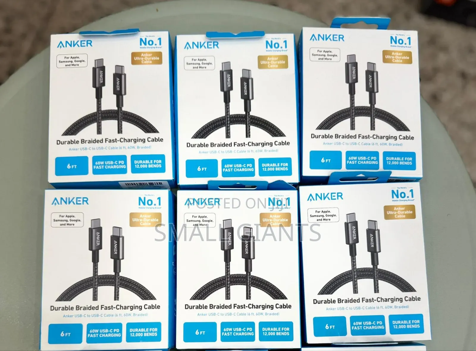 Anker C to C Durable Braided Fast Charging Cable