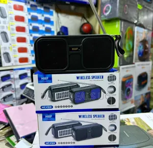 H at F Rechargeable Multimedia Portable Bluetooth Speaker