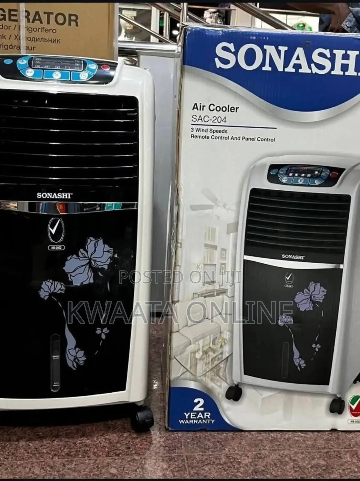Sonashi Air Cooler With Remote Control Sac-204