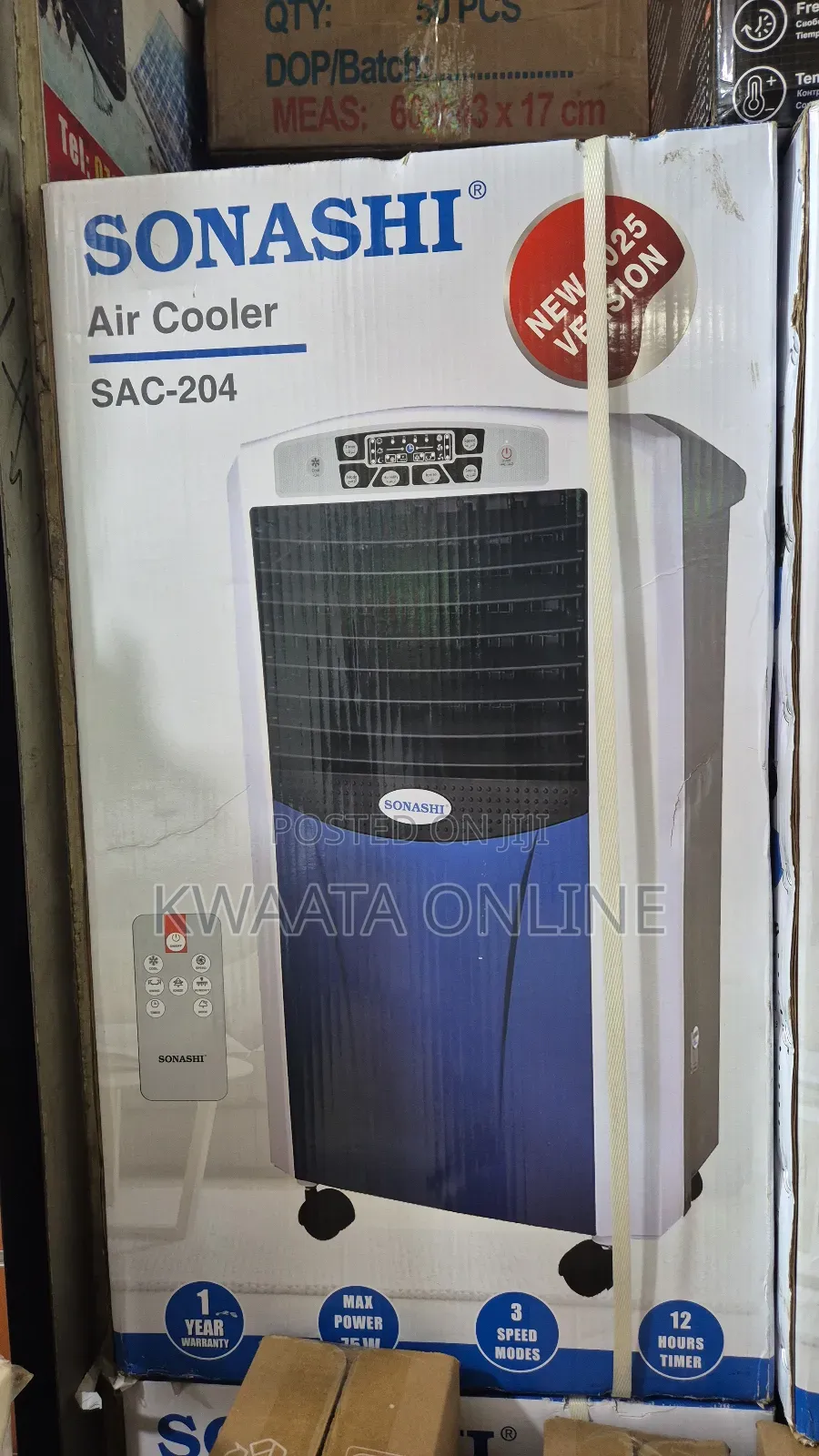 Sonashi Air Cooler With Remote Control Sac-204