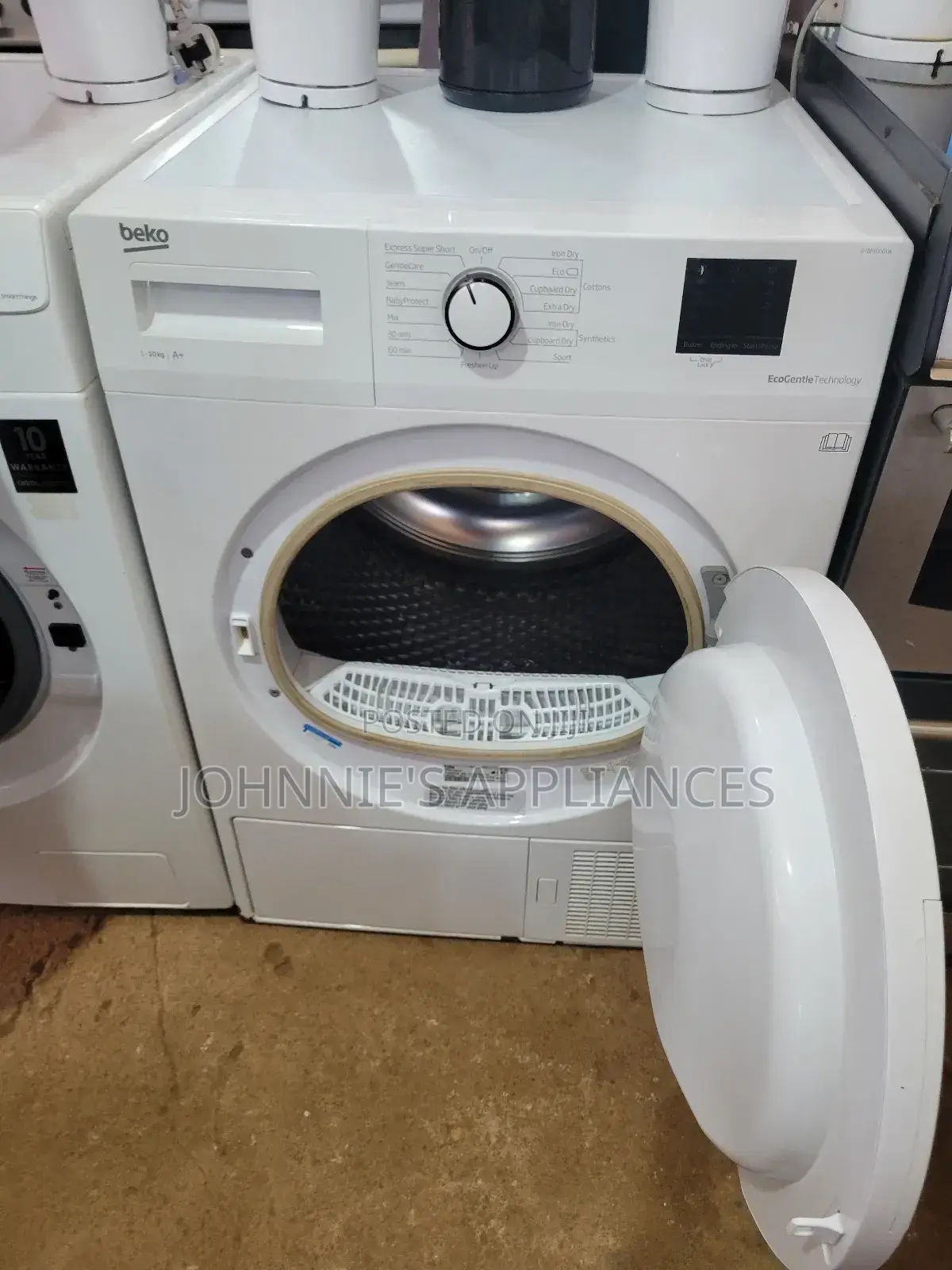 Beko Electric Commercial Clothes Dryer 10kg