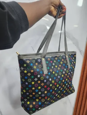 Hand Bags Black With Star Colors