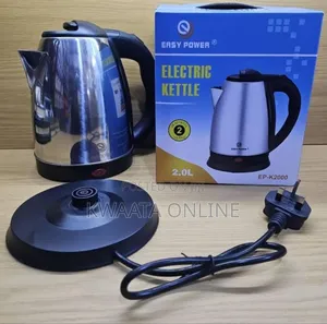 2 Litres Easy Power Electric Kettle Plastic Handle