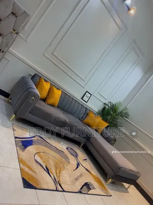 Panel Sofa and Pillow