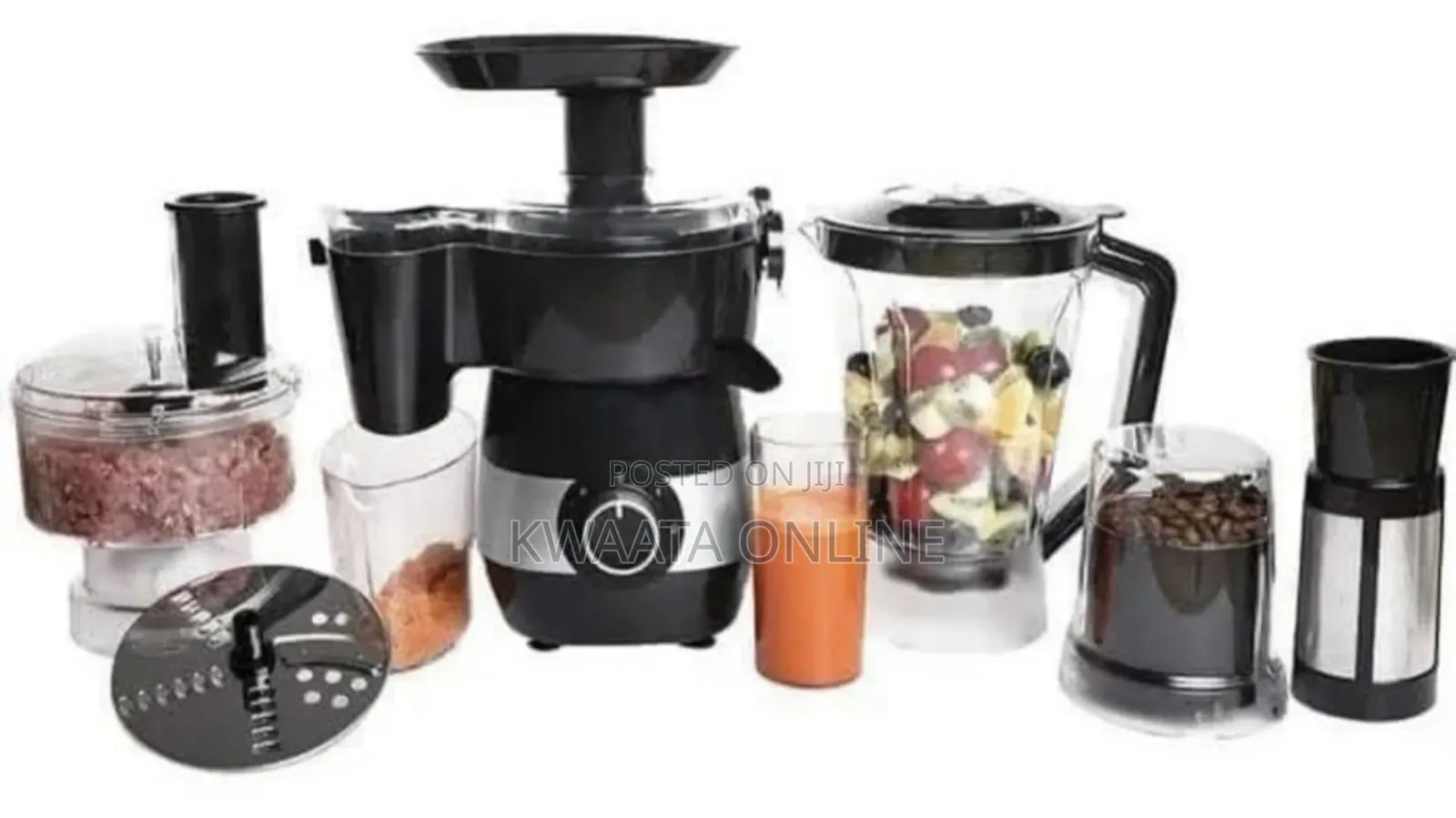 Hoffmans 10 In1 Juicer Blender Extractor Food Processor Hm-1267
