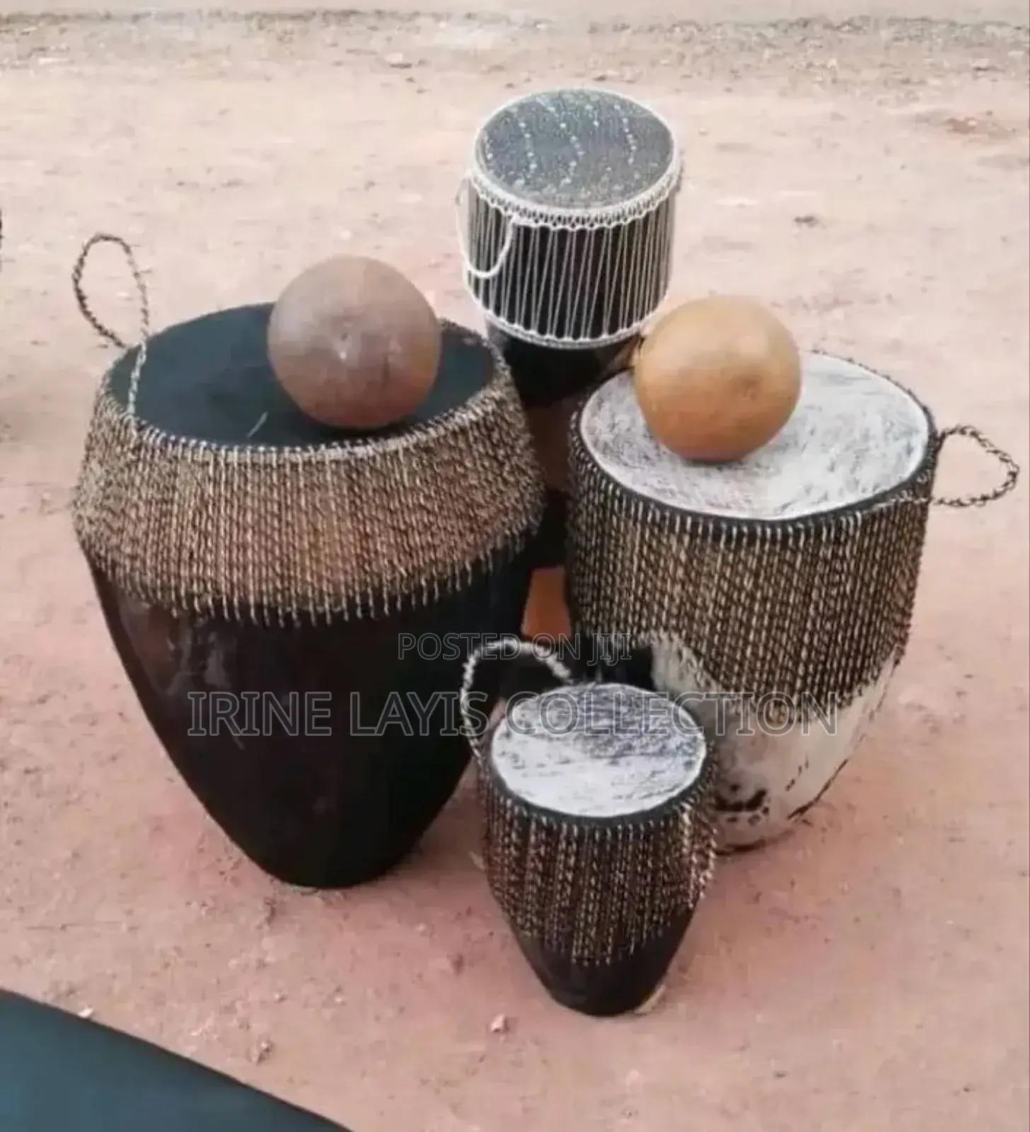 Set of Local Drums_ Engoma