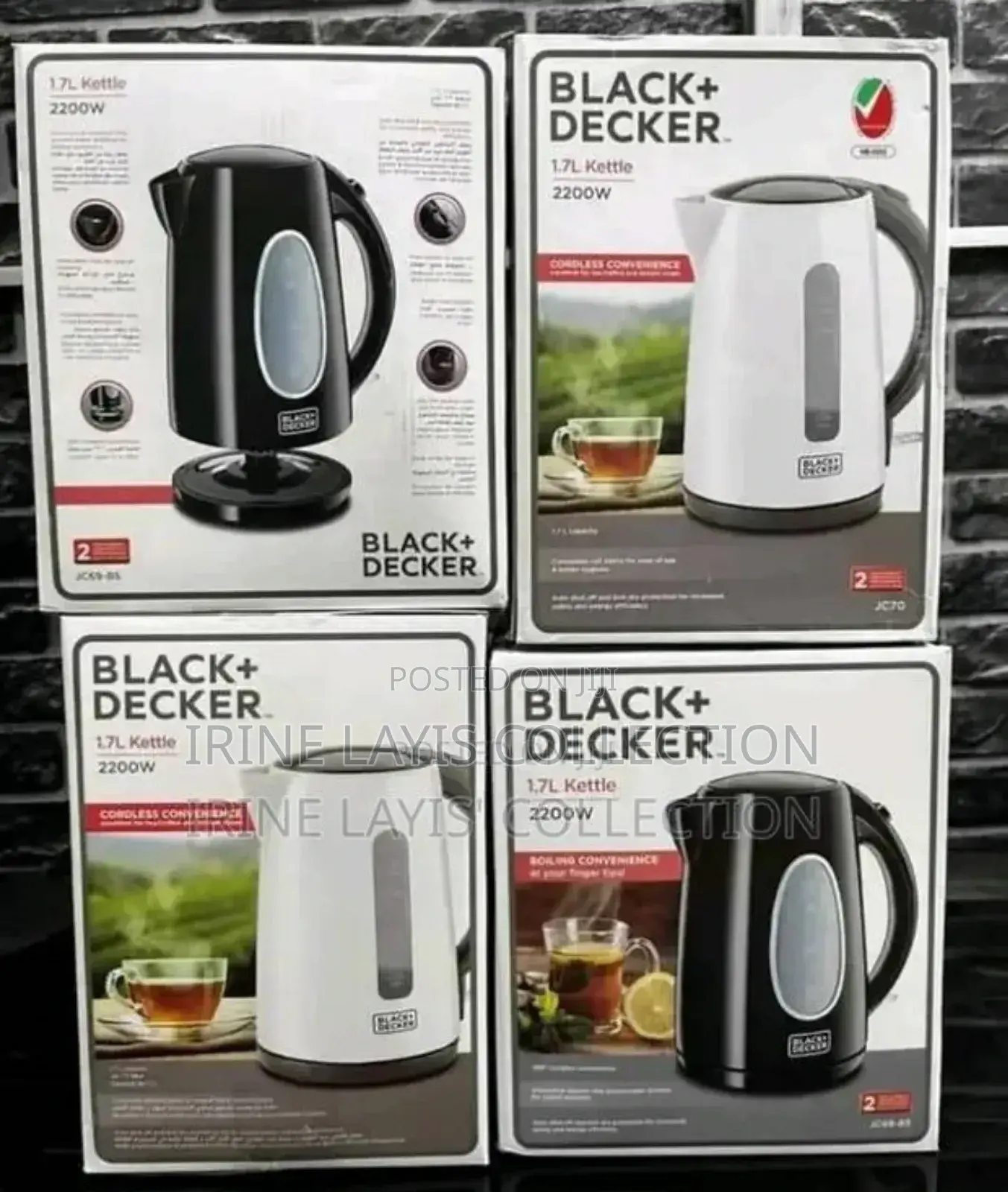 1.7ltr Black Decker Electric Kettle