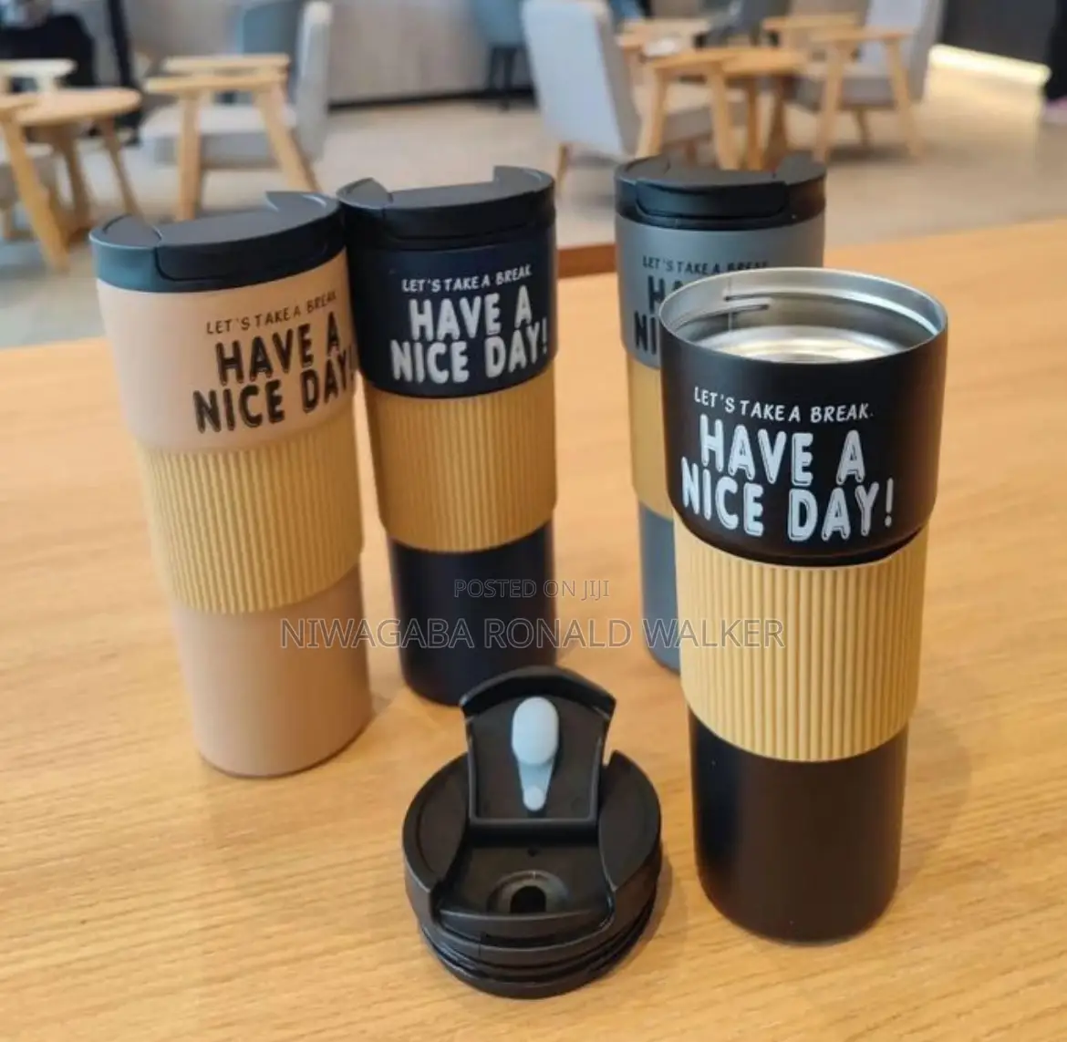 600ml Thermol Mug -Multicolor