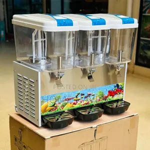 Triple Tanks Commercial Juice Dispenser