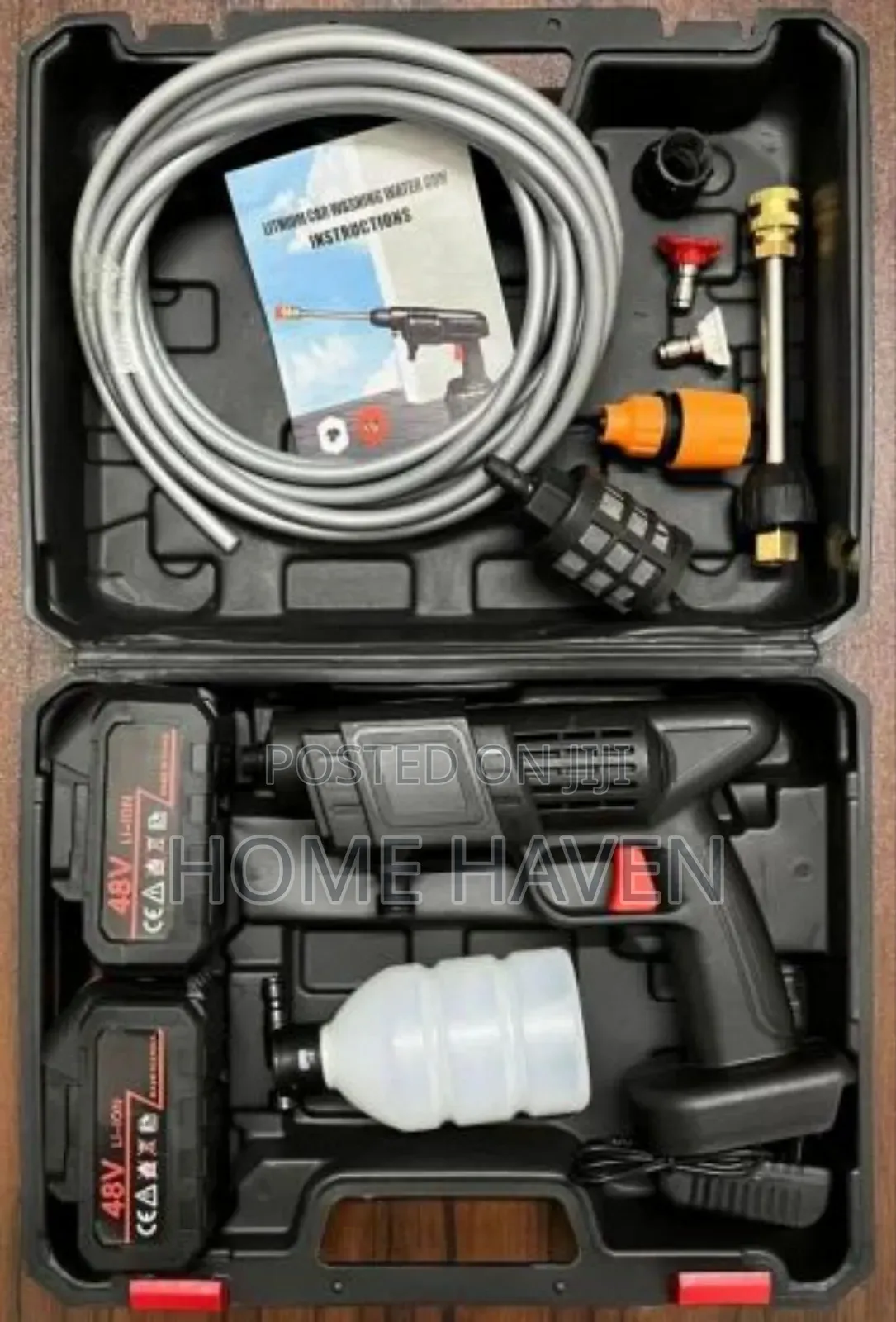 Double Battery Car Washer Kit