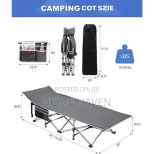 Heavy Duty Foldable Camping Bed