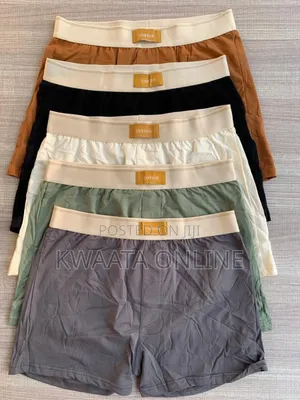 1 Piece Men Underwear Premium Cotton Boxer Shorts