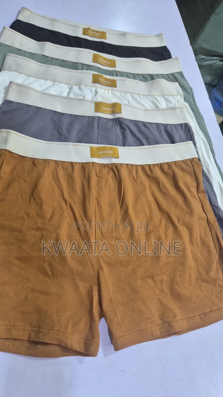 1 Piece Men Underwear Premium Cotton Boxer Shorts