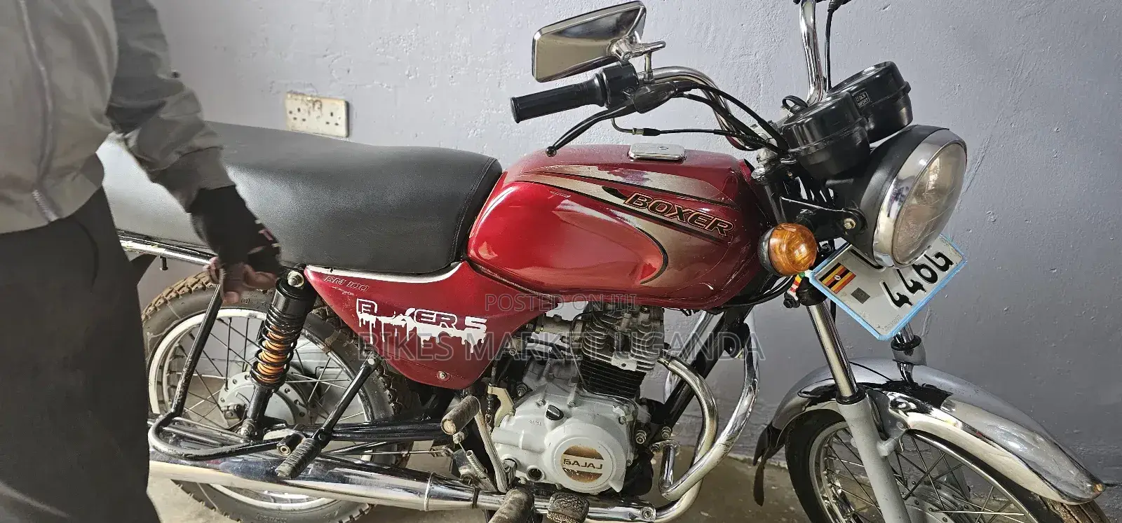 Bajaj Boxer 2023 Red