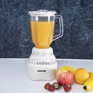 Geepas Blender – Gsb5362 2 in 1 1.5l 400w Blender