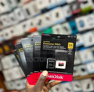 New Sandisk Extreme Pro Microsdxc Uhs-I Memory Cards 64gb