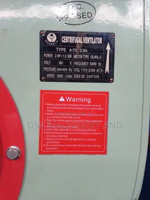 Centrifugal Ventilator/Extraction Fan