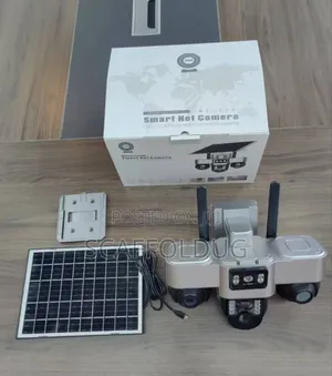 Triple Lense 3 PTZ Camera Solar Simcard