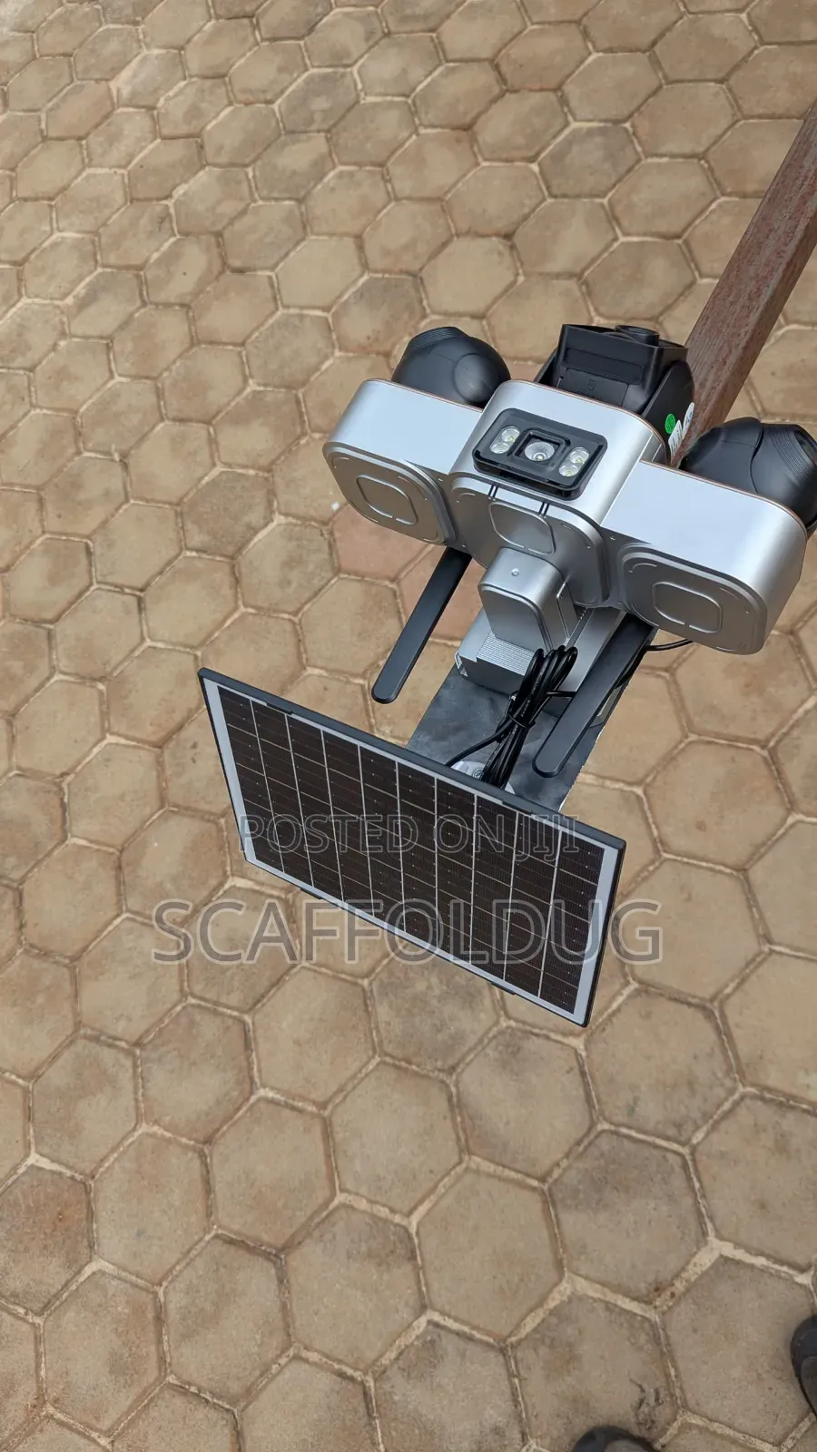 Triple Lense 3 PTZ Camera Solar Simcard