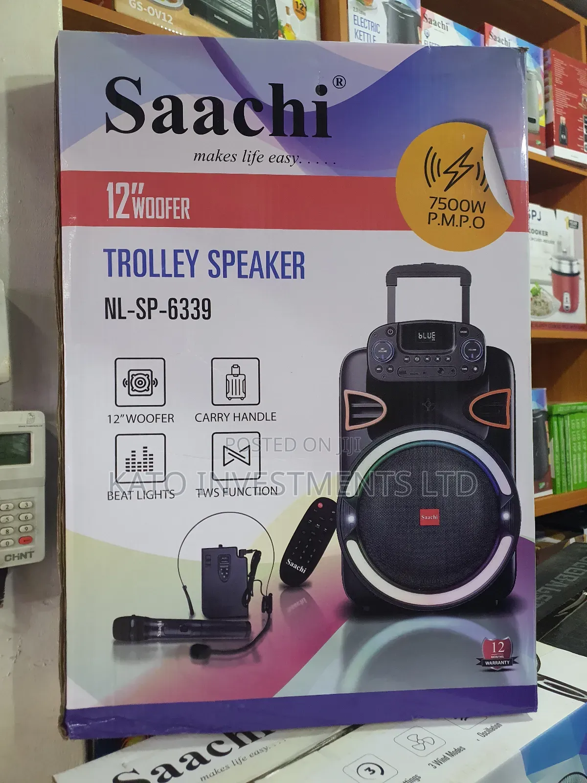 Saachi 12 Inch Nl-sp-6339 Speaker