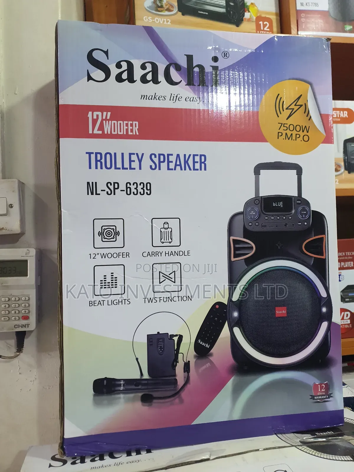 Saachi 12 Inch Nl-sp-6339 Speaker