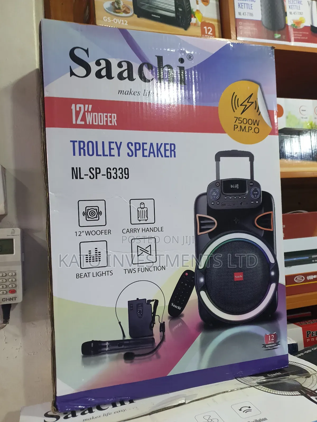 Saachi 12 Inch Nl-sp-6339 Speaker